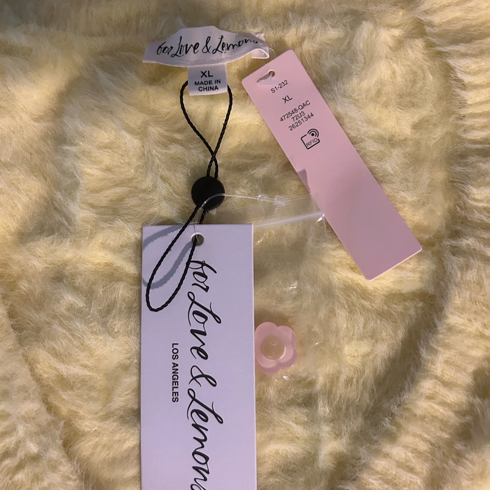 FOR LOVE AND LEMONS CARDIGAN🍋🍋🍋